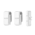 RØDE Wireless Micro - Kompaktes drahtloses Mikrofon, Zwei Mikrofone mit Ladekoffer für die Erstellung von Inhalten auf dem Smartphone, USB-C, Weiß