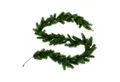 Spetebo Girlanden Weihnachtsgirlande aus Kunst Tanne in Grün (1-tlg), extra dichtes Tannenzweige