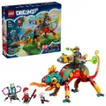 LEGO 71492 DREAMZzz Mateos Feuer-Chamäleon, 2 Minifiguren, 3 weitere Figuren