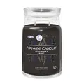 Yankee Candle Signature Duftkerze ; große Kerze mit langer Brenndauer „Midsummer’s Night“ ; Soja-Wachs-Mix
