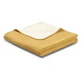 Wohndecke Wohn-und Kuscheldecke "Duo Cotton" tolle Farben, Biederlack gelb