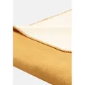 Wohndecke Basic, Biederlack, Wohndecke - Baumwolle gelb