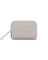 Kapten & Son Geldbörse Damen | Bergen Pro Wallet Small Greige | Portemonnaie Damen Klein Grau | Geldbeutel mit 8 Kartenfächern & Kleingeldfach | 9,5x11,5X 3,5 cm
