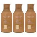 Redken All Soft 3 x 300 ml Shampoo für gute Kämmbarkeit & Glanz Set