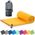 Mikrofaser Handtuch  kompakte Microfaser Handtücher  ideal als Sporthandtuch,...