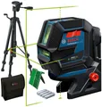 Bosch Professional Punkt- und Linienlaser GCL 2-50 G Professional Baustativ-Set, (Set), Staub- und Spritzwasserschutz IP64, für Laser-Empfänger LR 7