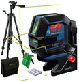 Bosch Professional GCL 2-50G & Tripod Kreuz und Punktlinienlaser inkl. Stativ, inkl. Tasche Reichweite (max.): 15m