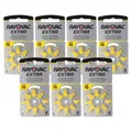 56x Rayovac Extra Hörgerätebatterien Größe 10 PR70 1,45V Zink-Luft