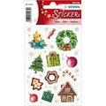 Herma Sticker Decor, 15072, Weihnachtszeit, 36 Aufkleber, 36 Stück