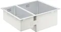 GROHE K700 Unterbau Edelstahlspüle, 595x450mm, 1,5 Becken, rechts einbaubar, edelstahl (31576SD1)