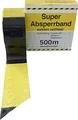 Warn- und Absperrband/46220SZ 80mm x 500m gelb/schwarz