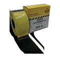 Kelmaplast Absperrband L.500m B.80mm gelb/schwarz geblockt 500m/Karton