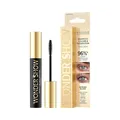 Eveline Cosmetics Wonder Show Volumizing Mascara - Sofortiges Volumen & Trennung, Vegane Formel mit Sonnenblumenöl & Glycerin, Parabenfrei, 7 ml