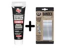 Montagepaste für Auspuffanlagen 1200°C Auspuff Zement + Verband zur Reparatur