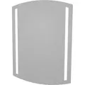FACKELMANN LED Spiegel B.STYLE / Wandspiegel mit LED-Beleuchtung / Maße (B x H x T): ca. 60,5 x 80 x 2 cm / Ambientebeleuchtung / hochwertiger & m...