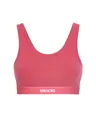 Snocks Soft Bra - Damen BH ohne Bügel, Perfekte Passform und hoher Komfort Dank Bio-Baumwolle, Bügel- und Nahtlos - Vielseitig und Bequem für Sport und Alltag - Mauve - L