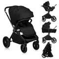 3 in 1 Kombi-Kinderwagen LIONELO® Buggy Reisebuggy inkl. Auto- Babyschale