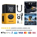Akku Fahrradpumpe mit LED Licht 150 PSI 17 L Min