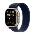 Apple Watch ultra 2 gps + cellular, koperta 49 mm z tytanu w kolorze naturalnym z opask trial s/m w kolorze niebieskim