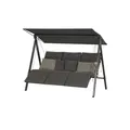 Angerer Hollywoodschaukel  Miami ¦ grau ¦ Maße (cm): B: 210 H: 160 T: 145.0