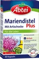 Abtei Mariendistelöl Plus Mariendistelölkapsel Artischocke Leber 30 Kapseln