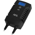 AEG Autobatterie-Ladegerät LD6, 10617, 6 V / 12 V, 6 A, mit Batterietester & Erhaltungsladung