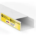 tktrading24 Kabelkanal Kabelleiste aus hochwertigem PVC weiß 2m - diverse Größen weiß 100x60mm | 10 cm x 200 cm x 6 cm