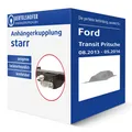 G.D.W. Anhängerkupplung starr für FORD Transit Pritsche Typ V363 AHK