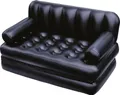 Bestway 5-in-1 Aufblasbares Sofa Schwarz 75054