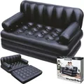 Bestway 75054 Luftbett 5in1 Sofa 188x152 – Aufblasbares Reisebett Camping Couch