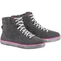 Alpinestars J-6 Wasserdichte Damen Motorradschuhe, grau-pink-lila, Größe 42 43