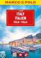 MARCO POLO Reiseatlas Italien 1:300.000: Straßenatlas und Autoatlas mit Europa in 1:4,5 Mio. Spiralbindung
