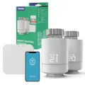 Hama 176662 Smarte WLAN-Heizungssteuerung, 2x S