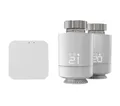 HAMA WLAN, 2x Heizkörperthermostat + Zentrale, Smarte Heizungssteuerung, weiß