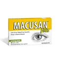 Macusan® Plus - Augenvitamine zur Behandlung von AMD - Makula-Unterstützung durch verstärkte Lutein und Zeaxanthin Formel - Zum Erhalt der normalen Sehkraft (30 Tabletten)