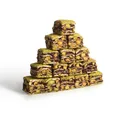 Turkish Delight Baklava Lokum mit Pistazien und Schokolade 300g