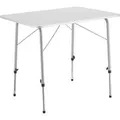 Tectake Campingtisch Julian Klappbar Mit Furnierter Mdf Platte  80 x 60 x 68 cm Grau