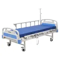 VEVOR Krankenhausbett Elektrisch, 2-Funktionen-Krankenhausbett mit verstellbarer Rückenlehne & Beinstütze, 12,7 cm Rollen & Schaumstoffmatratze für Häusliche Pflege,Altenheim & Krankenhaus,Max. 250 kg