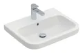 Villeroy & Boch Architectura Waschbecken mit 1 Hahnloch mit Überlauf Unterseite ungeschliffen 600 x 470 x 180 mm - Weiß Alpin - 41886001