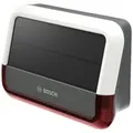8750001471 Bosch Smart Home Funk-Sirene, Funk-Sirene mit Signalleuchte, Sirene mit Signalleuchte, Sirene, Solar-Außenblitzsirene