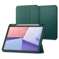Spigen Urban Fit Hülle Kompatibel mit iPad Air 8. M4 (2026) / 7. M3 (2025) / 6. M2 (2024) / 5. (2022) / 4. Generation (2020) 11 Zoll und 10.9 Zoll Case - Mitternachtsgrün