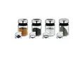 WMF Gewürzstreuer Depot Gewürzstreuer-Set, 4-teilig, (1x Gewürzdose, 3x Gewürzgläser leer - fein, grob, universal (Höhe 9,5 cm, Füllmenge 100ml, Ø 5,5 cm), 4-tlg)