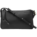 Marc O'Polo Umhängetasche Crossbody Bag, aus echtem Rindsleder schwarz