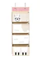 3 Sprouts Tür Organizer Kinderzimmer - Hängeorganizer Kinder - Türregal zum Einhängen - Hängend Aufbewahrung - Tür-Organizer - Bad Organizer Kinderzimmer - Aufbewahrung für Tür - Lama