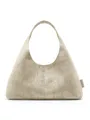 Expatrié Schultertasche Nora Hobo Bag (1-tlg), Slouchy Handtasche in Wildleder-Optik