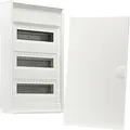 Hager Aufputz Kleinverteiler VA36CN Volta | 3-reihig 3x12 Module | IP30 | ohne Tür | Kunststoff | weiß
