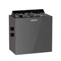 Harvia Qubic BlackSteel BQ90 9 kW finnischer Saunaofen mit integrierte Steuerung