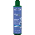 WELEDA Bio Hydra Shine Feuchtigkeits-Shampoo mit Hyaluronsäure & Alpen-Lein - Naturkosmetik Haarpflege Shampoo für trockenes Haar (1x 250ml)