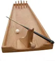 Tischkegelbahn Tischspiel Kegelspiel Billard Holzspiel Gesellschaftsspiel