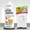 Best Body Low Carb Mineraldrink Vital Drink Getränke Sirup mit Dosierpumpe 1Ltr